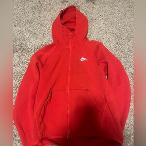 fully red nike tech size M men’s